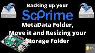 SCPrime Miner/Storage Provider Metadata Backup, Move & Folder Resize