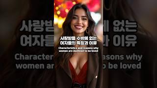 사랑받을 수밖에 없는 여자들의 특징과 이유