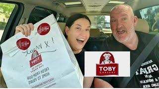 we got our first toby breakfast meat magic bag & visit a ice cream farm 