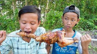 NERF GUN CHICKEN BBQ BATTLE