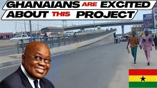 The $135 Million Obetsebi Lamptey Interchange in Ghana Is Progressing Rapidly    #ghana #accra