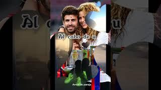 SHAKIRA & PIQUE y su relación de pareja ️ #shorts #shakira #pique #pareja #relacion