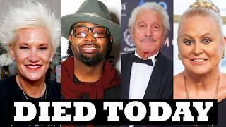 7 American Actors Who Died TODAY! 21st June 2025 || Anne Burrell