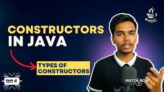 Constructor in Java - What is Constructor? | Default and Parameterized Constructor