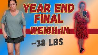 What will I be doing into 2025? Final 2024 Weigh in