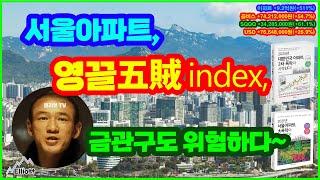 서울아파트 영끌五賊 index, 금관구도 위험하다~