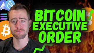 BITCOIN - TRUMP EXECUTIVE ORDER COMING TO BUY BITCOIN! (PRIVATE MEETING!)