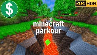 Minecraft Parkour Gameplay No Copyright 4K