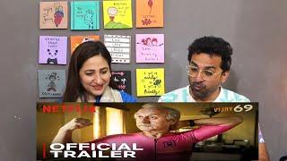 Pak Reacts Vijay 69 | Official Trailer | Anupam Kher, Chunky Panday, Mihir Ahuja