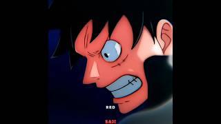 LUFFY USES THE RED HAWK 