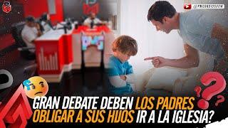 GRAN DEBATE DEBEN LOS PADRES OBLIGAR A SUS HIJOS IR A LA IGLESIA? | PMG RADIO