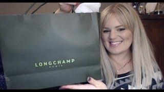 Unboxing my new bag! Longchamp Anniversary Gift!