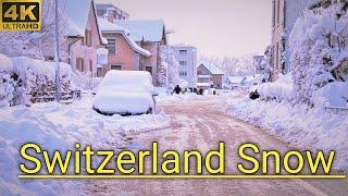 Switzerland, Snow 4K ULTRA HD HDR 60fps