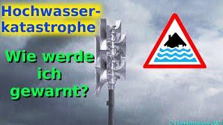 Hochwasser-Sirenenalarm: Effektive Warnung der Bevölkerung | Sirene mit Durchsage, Warnapp, Rundfunk