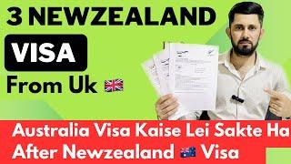 3 Newzealand Visas From Uk And Germany | Newzealand Visa Process 2024