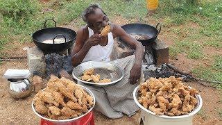 KFC Chicken / 100 Legs / 100 Wings / Prepared by my DADDY / Village food factory