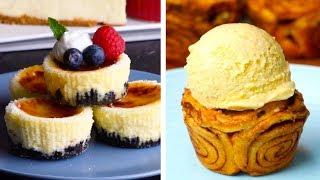 6 Clever Dessert Mashup Recipes | S'mores Baked Alaska & Oreo Crème Brûlée Cheesecake | So Yummy