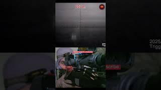 207 m. | Hit in Slowmo | Headshot | Night Long range fox hunting shooting thermal | 6.5 Cal.