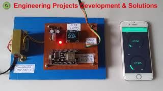 IoT Industrial Temperature Monitoring System Using NodeMcu ESP8266 & Blynk Application