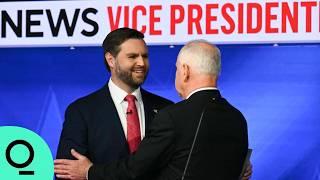 JD Vance and Tim Walz Vice Presidential Debate Highlights