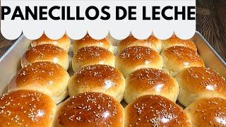 COMO HACER PANECILLOS DE LECHE. BOLLOS DE LECHE