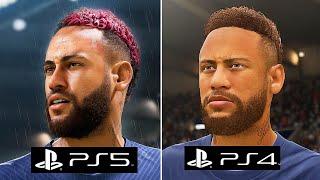 FIFA 23 PS5 vs PS4 Graphics, Player Animations , Gameplay Comparison (next gen vs old gen)