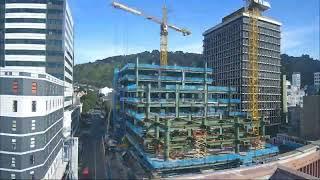 Archival building construction timelapse May 2024