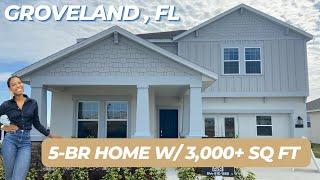 Large New Home in Small Town Outside of Orlando!