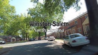 Winston-Salem, North Carolina - [4K] Hood Tour