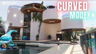 How to build a curved base ( once human )