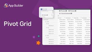 Pivot Grid in App Builder