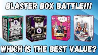 The ULTIMATE football blaster box opening battle! Which is best value?!