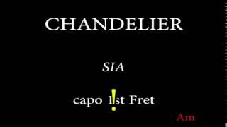 CHANDELIER - SIA (1st fret)