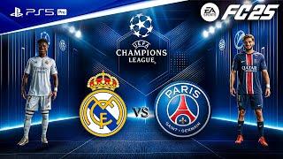 FC 25 - Real Madrid vs. PSG Ft.Mbappe, Dembele, | UEFA Champions League Semi Final | PS5™ Pro [4K60]