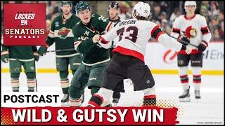 POSTCAST: OTTAWA SENATORS GRIND OUT HUGE WIN VS MINNESOTA WILD