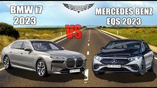 Bmw i7 VS Mercedes Benz EQS | Exterior & Interior Comparison #bmwi7 #mercedesbenzeqs