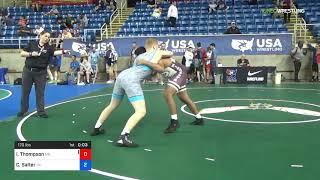 2018 USMC-USAW Cadet & Junior GR Nationals/Junior 170 Consi Of 32 #2 - Isaiah Thompson (MN) Vs. Ch