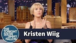 Kristen Wiig Makes Up Fake Cocktail Recipes on the Spot