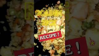 GOLDEN RICE inspired by @tiffyycooks  and @CookingBomb  you'll love it!