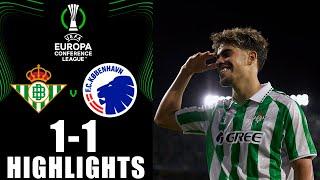 Real Betis vs Copenhague 1-1 Resumen y Goles | Europa Conferencia Liga 2024