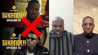 @Docteurjules Fustige le scénario de la série Takander avec Tapha Mbeur et Batista 2