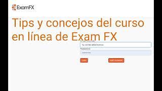 Tutorial en español ExamFX