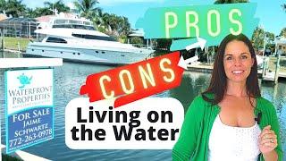 Pros & Cons of living on the water in Hobe Sound FL // Canal Home // Drive Around // Pecks Lake