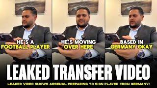 Leaked video shows Arsenal preparing to sign player from Germany!