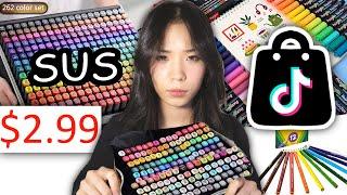 ROASTING TIKTOK SHOP'S SUS ART SUPPLIES