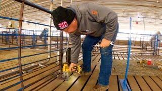 Repairing a $500,000 Pig Barn: Fixing Gates