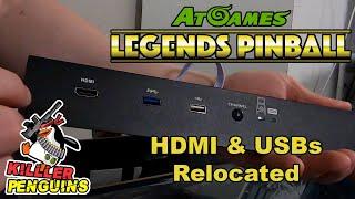 AtGames Legends Pinball - HDMI & USB Ports Relocated