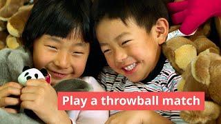 Home-Ventures - Play a throwball match