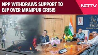 Manipur News | BJP's Manipur Ally NPP Withdraws Support, Blames Biren Singh For Manipur Crisis