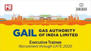 GAIL Executive Trainee Recruitment through GATE 2020 | MADE EASY JOB BOX